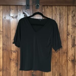 Banana Republic dressy black top workwear